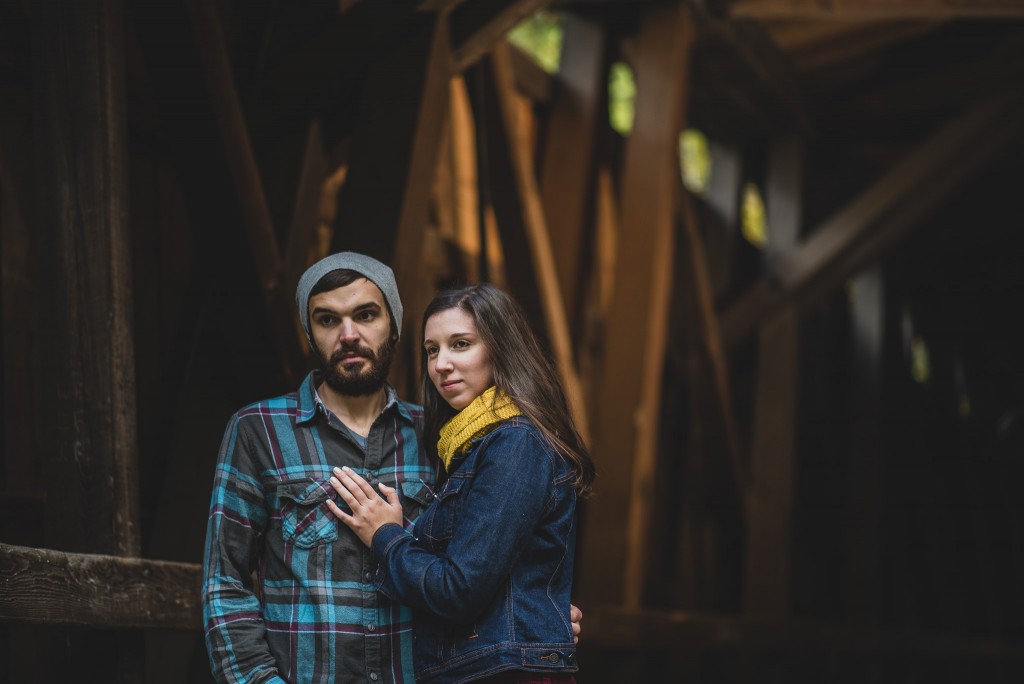 Will and Amanda Engagement Chestnut Hill, PA